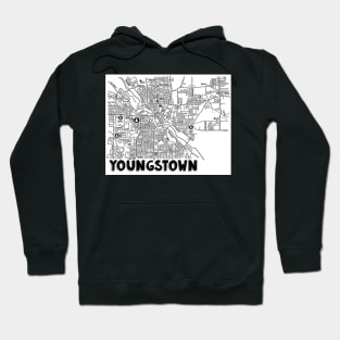 Youngstown Ohio Map Hoodie